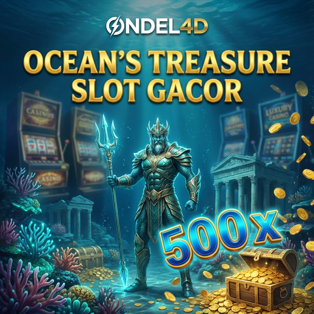 Ocean’s Treasure di ONDEL4D: Slot Gacor Penjaga Samudra dengan Harta Karun Bawah Laut dan Peluang Kemenangan Bertahap